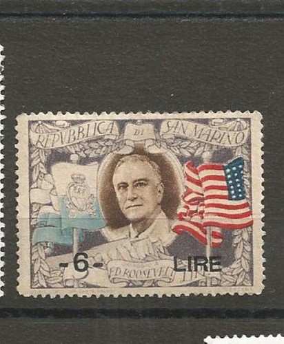 San marino usa roosevelt - san,