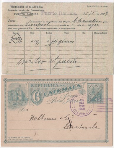 Guatemala 1909 c - guatemala,