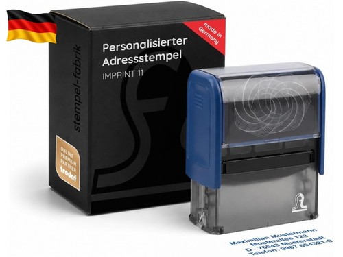 Stempel personalisiert mit