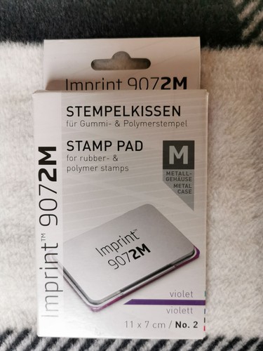Stempelkissen violett lila - stempelkissen, /