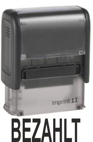 Bezahlt stempel trodat - -,