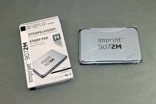 Stempelkissen schwarz imprint - stempelkissen,